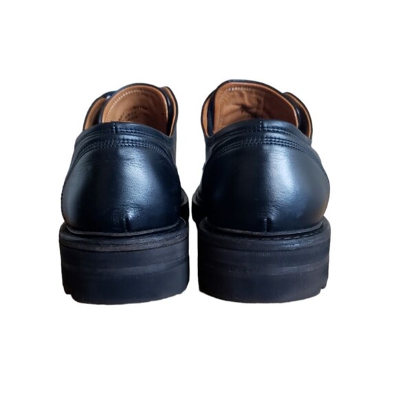 $698 John Varvatos Scarpe Derby Leather Shoes hand made Portugal men's Size 11 - Picture 7 of 11